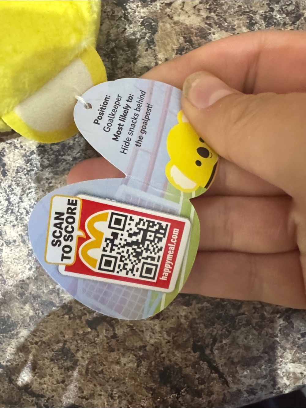 FIFA McDonald’s Donny Plush Happy Meal toy - Picture 6 of 6